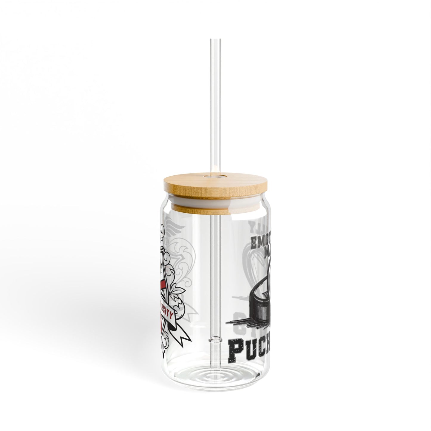 Emotionally Mature Puckboys Sipper Glass, 16oz