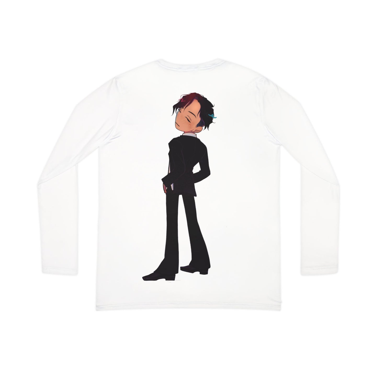 Cassandra Featherstone x Spookacola 'Kit Kat' Women's Long Sleeve V-neck Shirt (AOP)