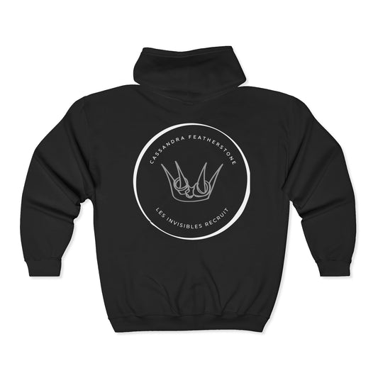 Les Invisible Recruit Full Zip Hooded Sweatshirt