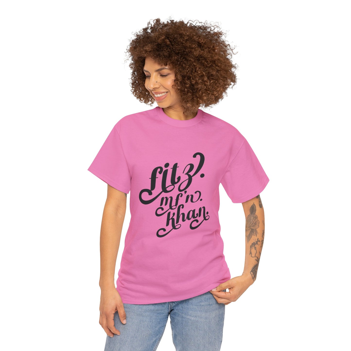 Fitz MF'N Khan Unisex Heavy Cotton Tee