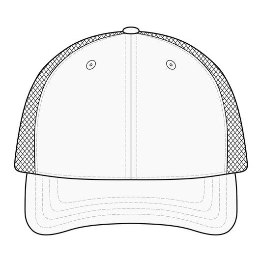 Darkness Falls COM Sandwich Trucker Cap