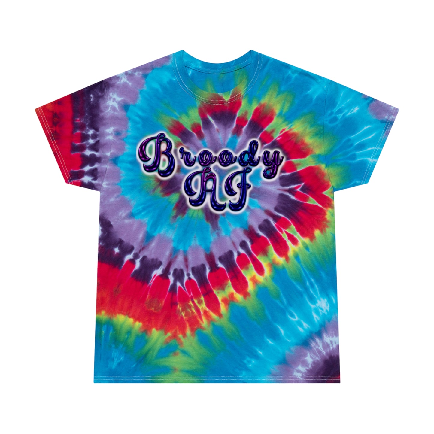 Renard's Broody AF Tie-Dye Tee, Spiral