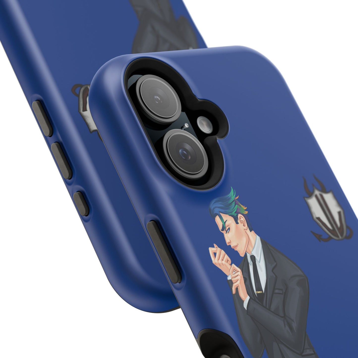 Cassandra Featherstone x Phantom Dame "Anton" MagSafe Tough Cases When aesthetics meet function, the MagSafe case is born. Equipped with a dual-layer polycarbonate layer, the MagSafe case delivers impeccable protection thanks to its durable, flexible, imp