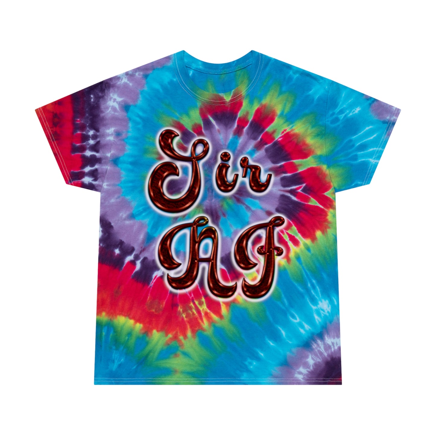 Felix's Sir AF Tie-Dye Tee, Spiral