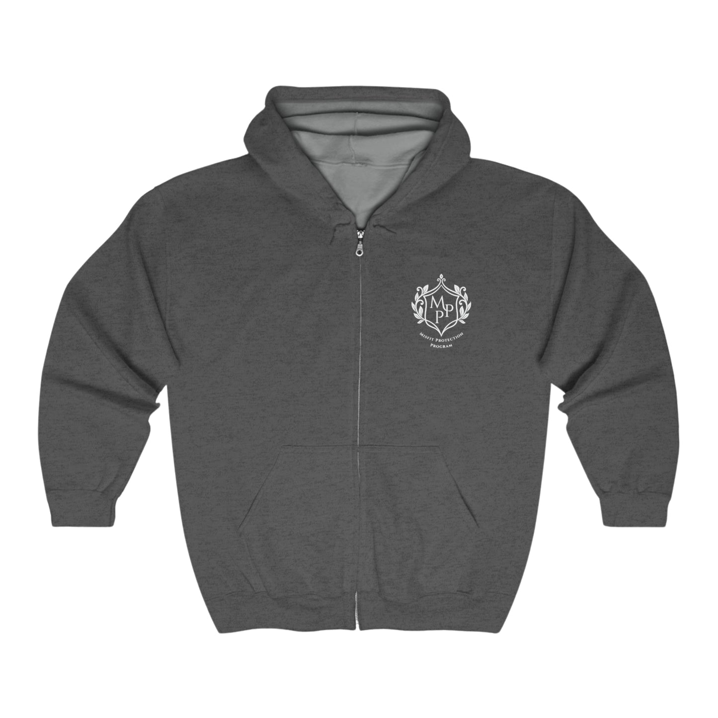 Big Daddy Asshole Full Zip Hooded Sweatshirt