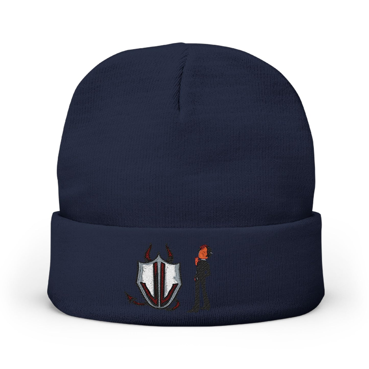 'KitKat' Cassandra Featherstone x Phantom Dame Knit Beanie (Embroidery)