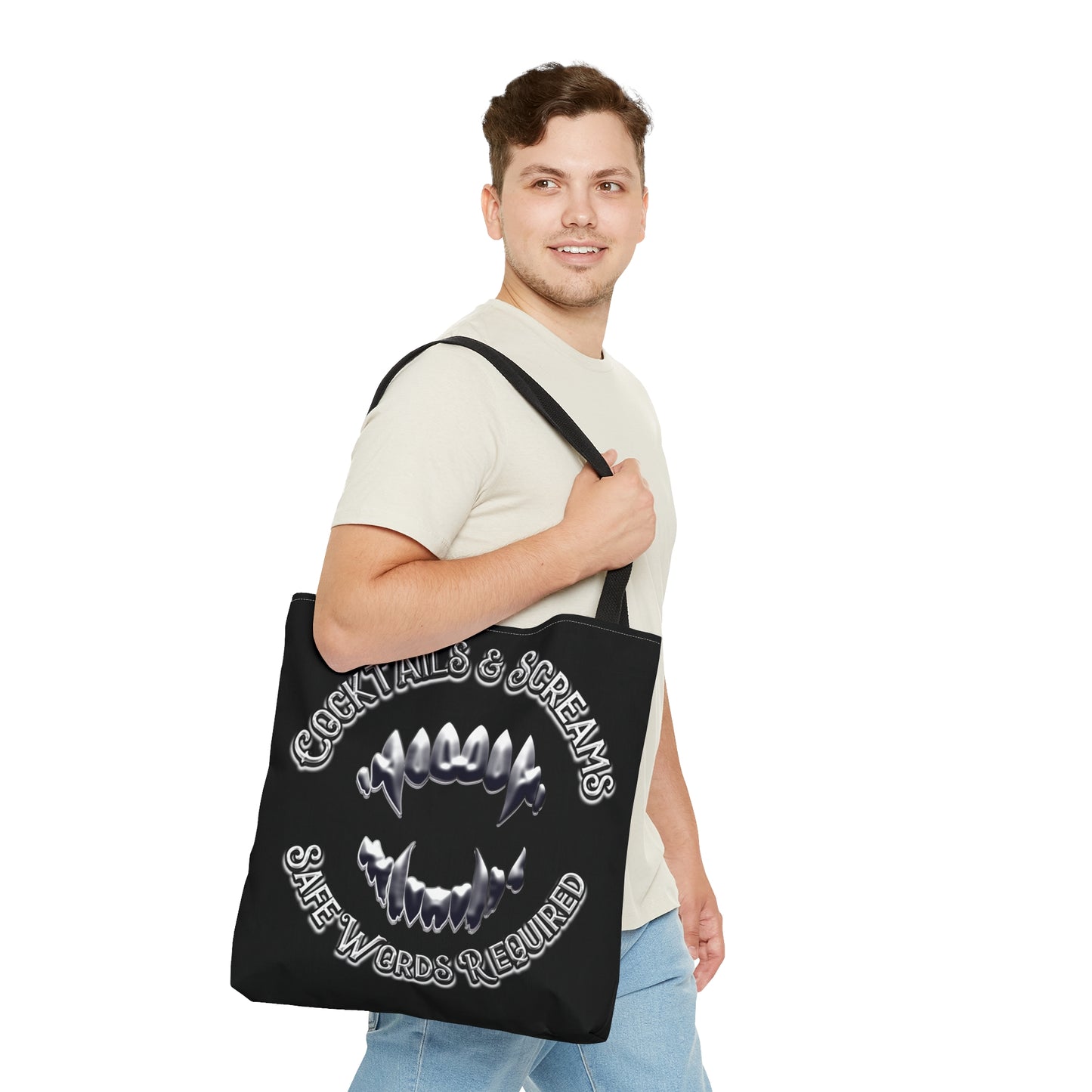 Cocktails & Screams Tote Bag