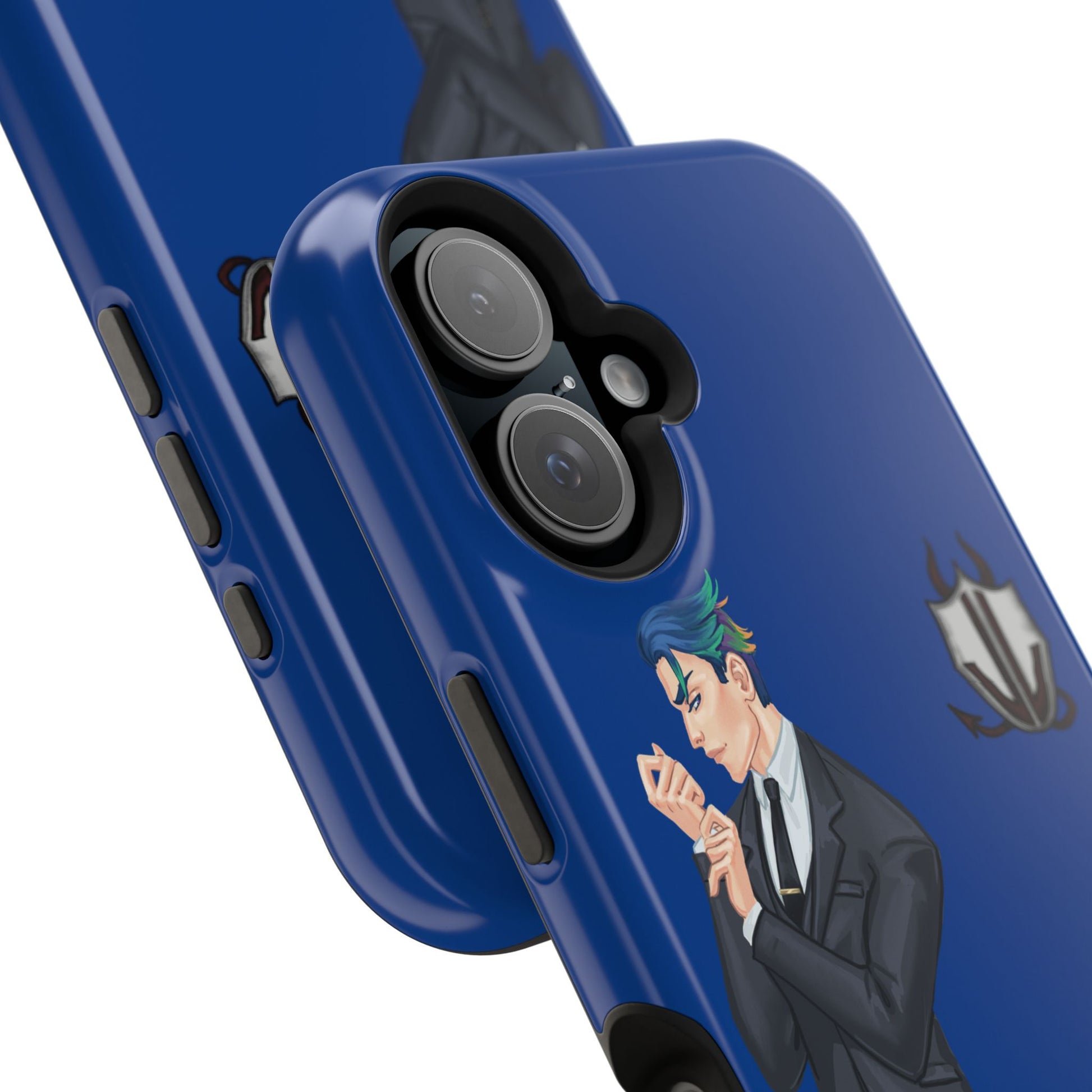 Cassandra Featherstone x Phantom Dame "Anton" MagSafe Tough Cases When aesthetics meet function, the MagSafe case is born. Equipped with a dual-layer polycarbonate layer, the MagSafe case delivers impeccable protection thanks to its durable, flexible, imp