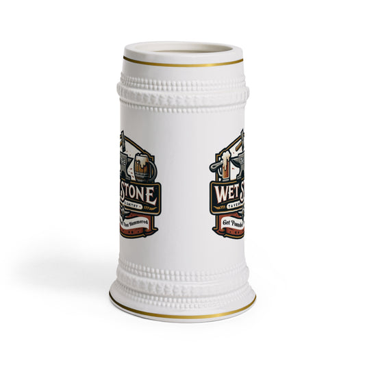 The Wet Stone Beer Stein Mug