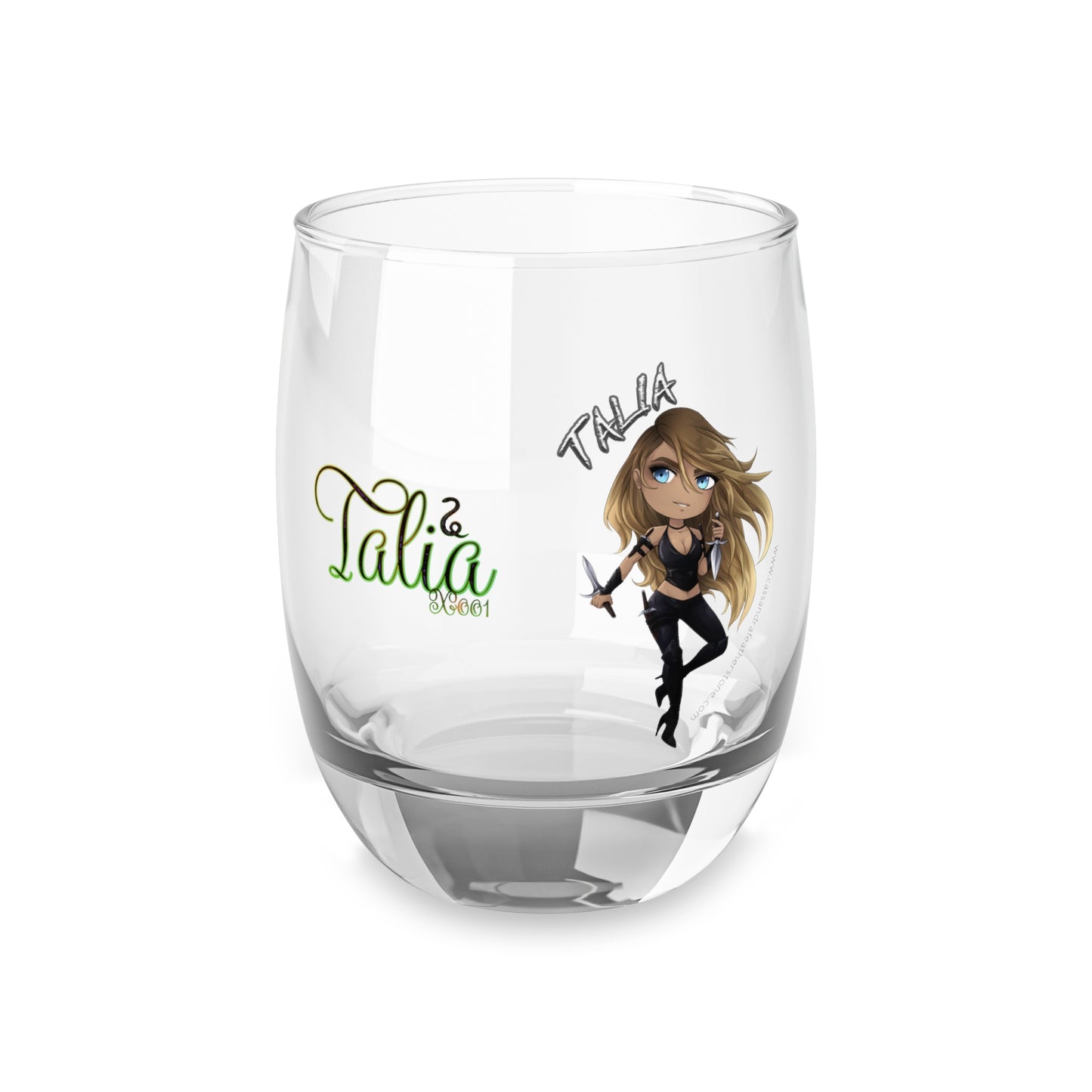 Cassandra Featherstone x Krisseymage 'Talia' Stemless Glass