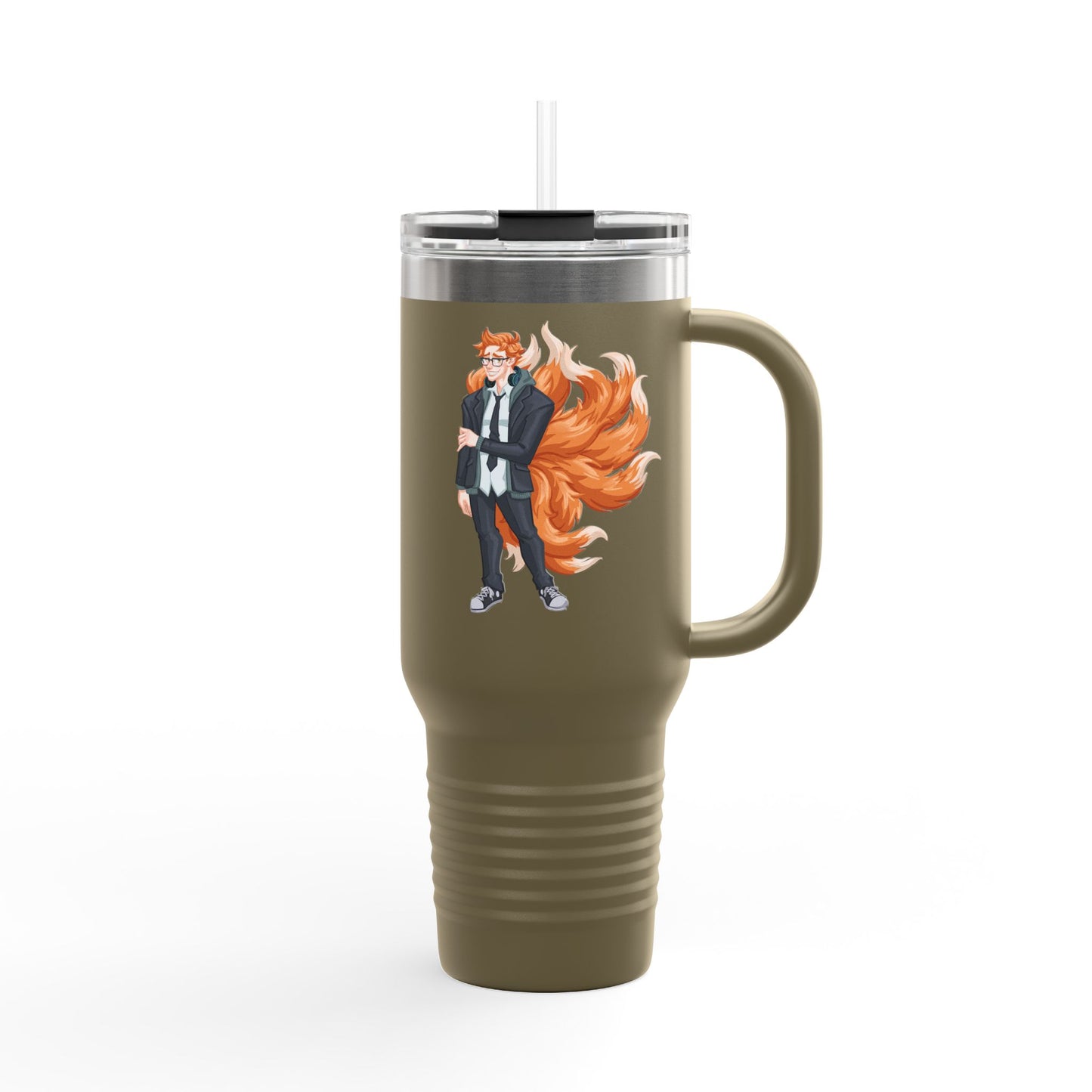 Cassandra Featherstone x Phantom Dame 'Zavida' (Discordia University) Insulated Travel Mug, 40oz