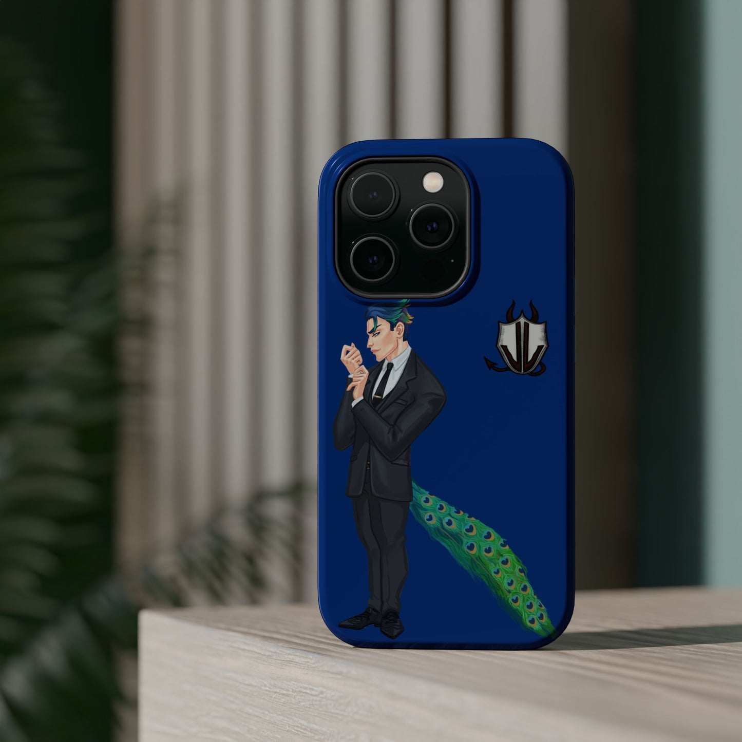 Cassandra Featherstone x Phantom Dame "Anton" MagSafe Tough Cases When aesthetics meet function, the MagSafe case is born. Equipped with a dual-layer polycarbonate layer, the MagSafe case delivers impeccable protection thanks to its durable, flexible, imp