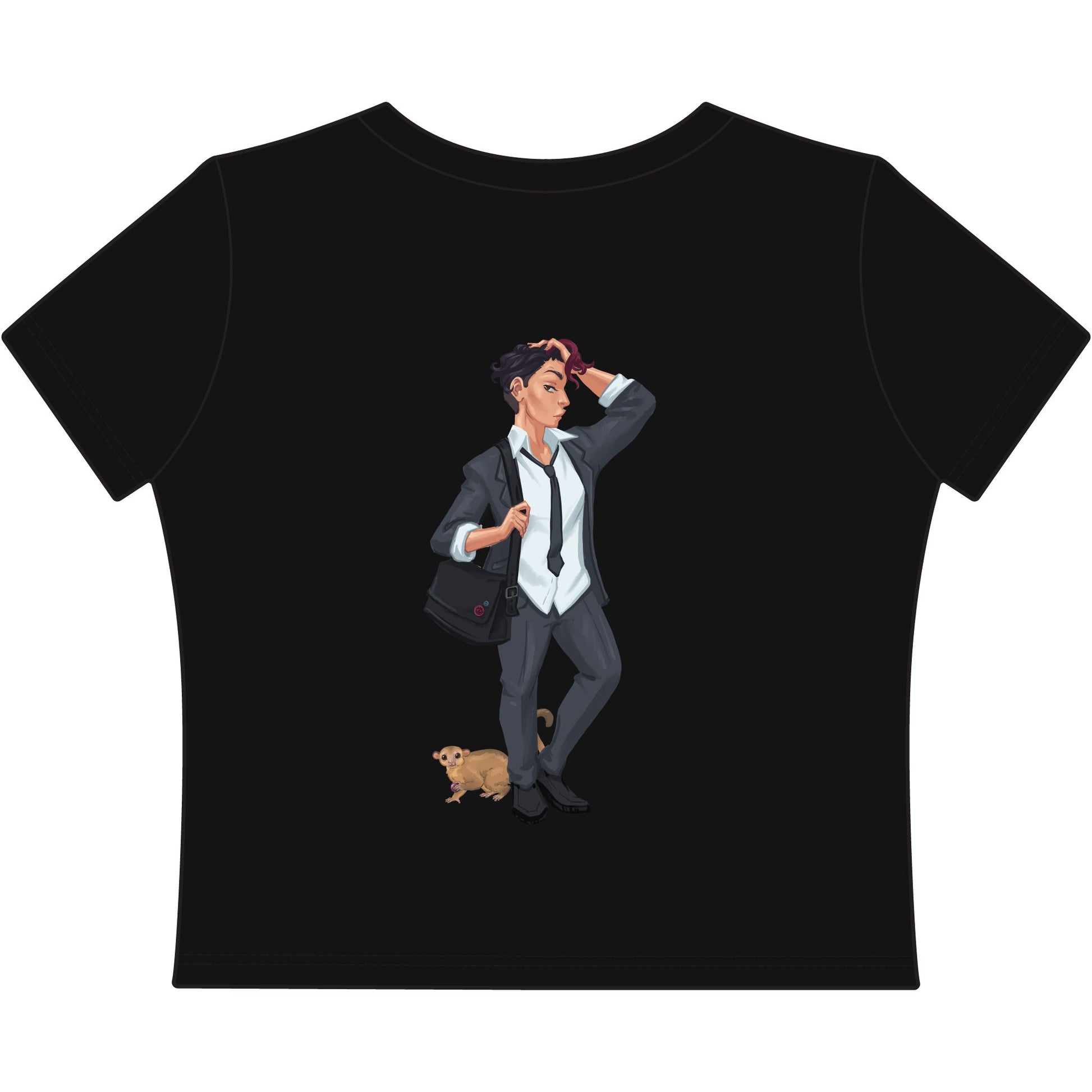 Cassandra Featherstone xPhantom Dame KKDottie Women Baby Tee