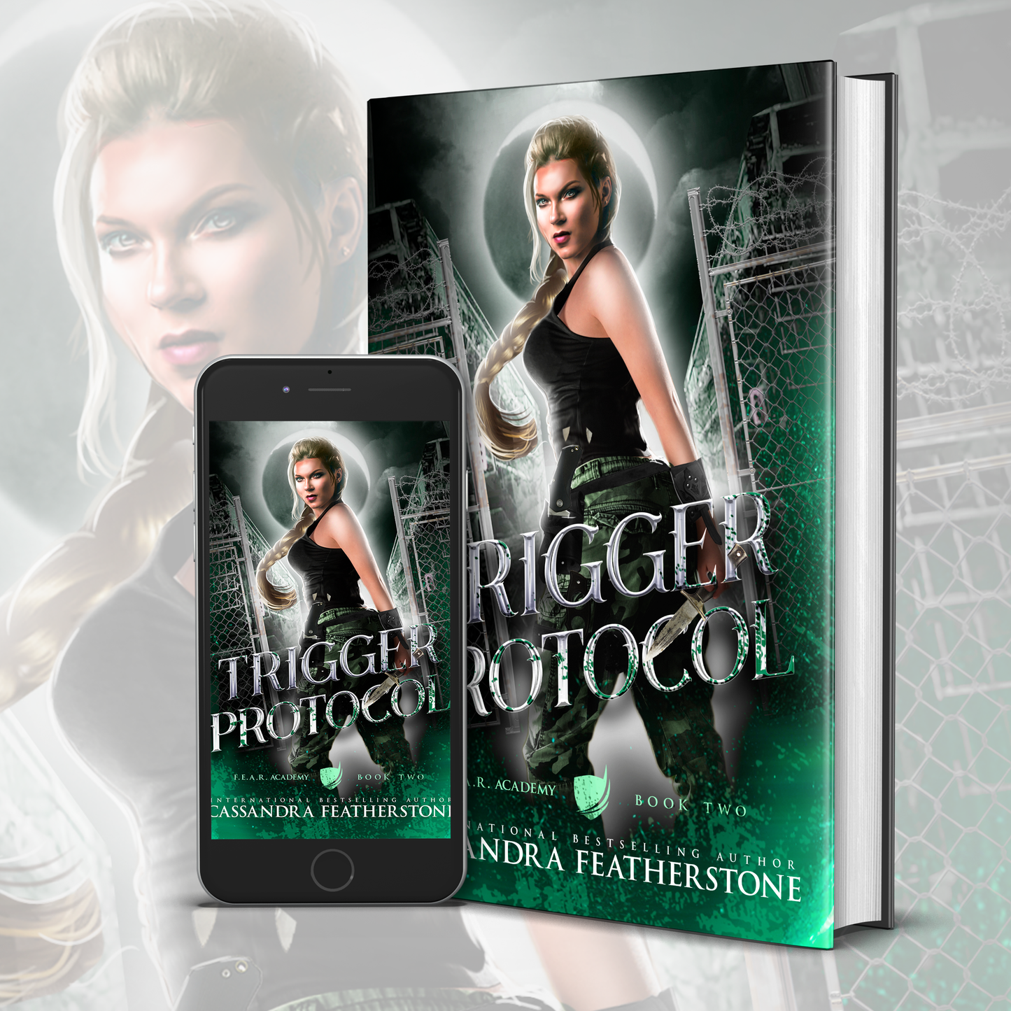 Preorder-Trigger Protocol (Book Two FEAR ACADEMY): A Steamy, Dystopian Shifter Academy Romance