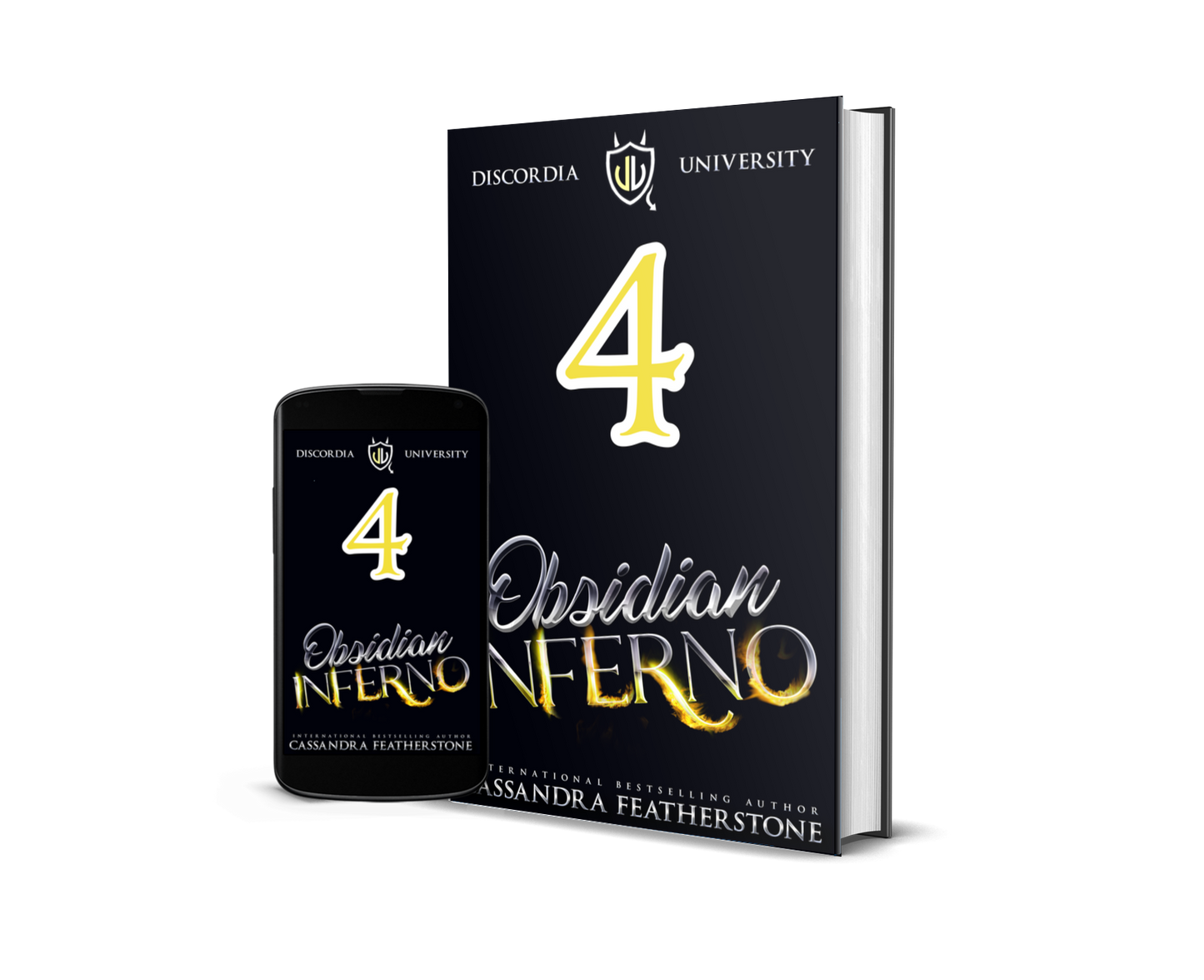 Preorder- Obsidian Inferno (Discordia University Book Four)