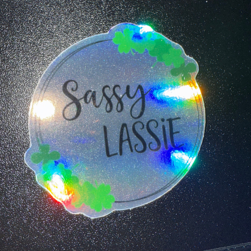 Sassie Lassie Sticker